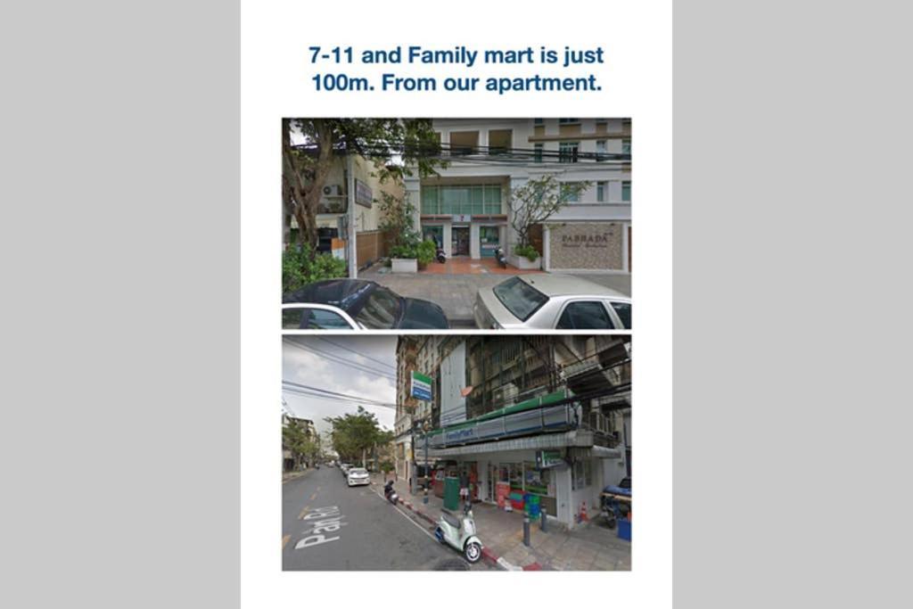P1 Silom Pan Large Room Full Kitchen Wifi 4-6Pax Bangkok Ngoại thất bức ảnh